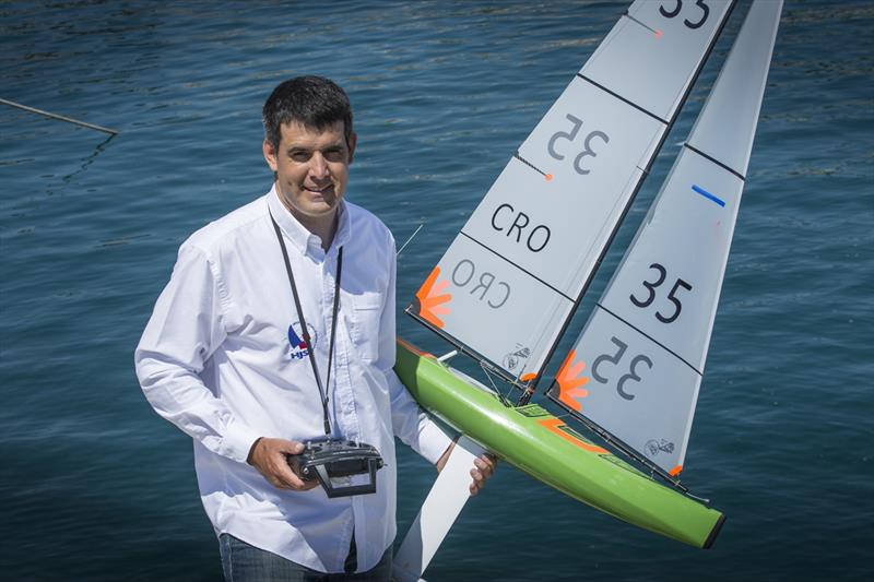 Zvonko Jelacic is entered for the City Clubs Open Regatta at Qingdao photo copyright QOSC taken at Qingdao Olympic Sailing Center and featuring the Radio Sailing class