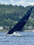 Jings during the 2024 RC35 Championship at Holy Loch © Iain Hurrel