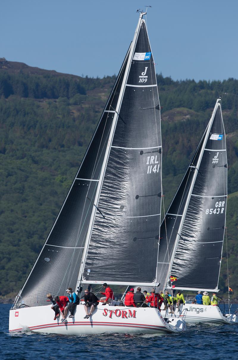 Celtic Cup Holder - Storm photo copyright Marc Turner taken at Clyde Cruising Club and featuring the RC35 class