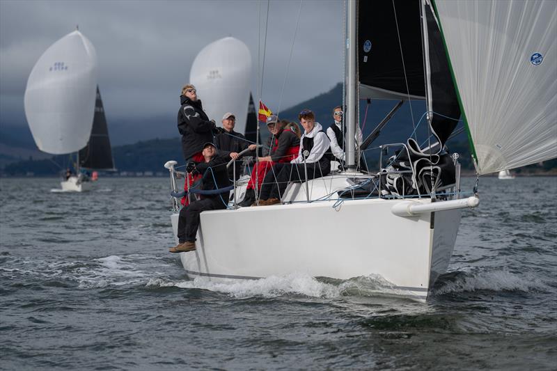 Jings during the RC35 Class Championship 2021 photo copyright Neill Ross / www.neillrossphoto.co.uk taken at Clyde Cruising Club and featuring the RC35 class