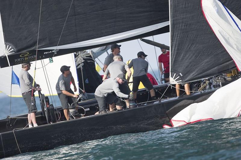 Charisma during RC44 Match Race Champions in Oman photo copyright Nico Martinez / MartinezStudio taken at  and featuring the RC44 class