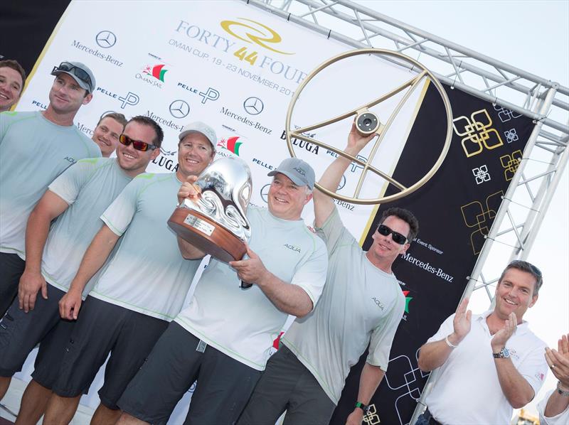 RC44 Fleet Racing Champions Team Aqua - photo © Nico Martinez / MartinezStudio