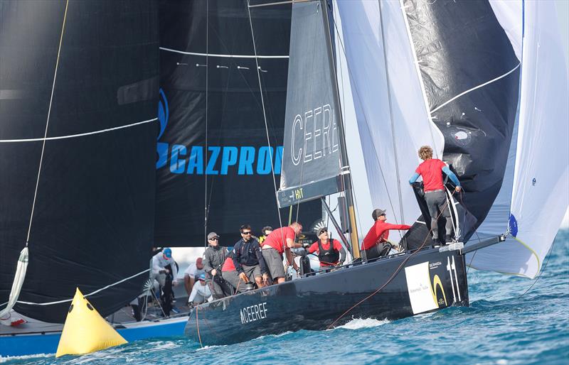 Despite a crash in the first race Team CEEREF bounced back with a string of podium finishes on day 2 of the RC44 Bermuda Cup - photo © NicoMartinez / MartinezStudio