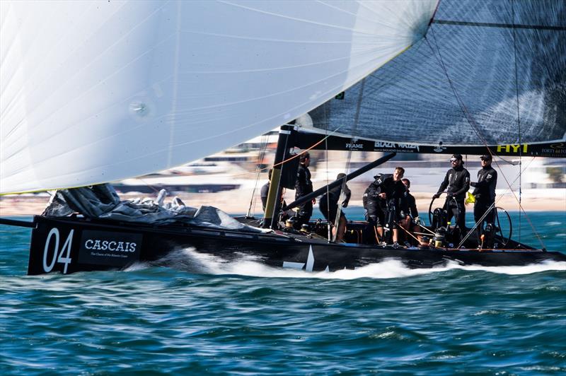 BlackWater Sailing Team during the RC44 Cascais Cup Match Racing - photo © www.MartinezStudio.es