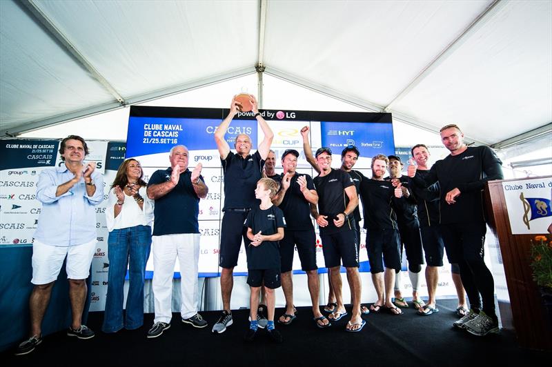 Torbjorn Tornqvist and the crew of Artemis Racing win the RC44 Cascais Cup fleet racing - photo © www.MartinezStudio.es