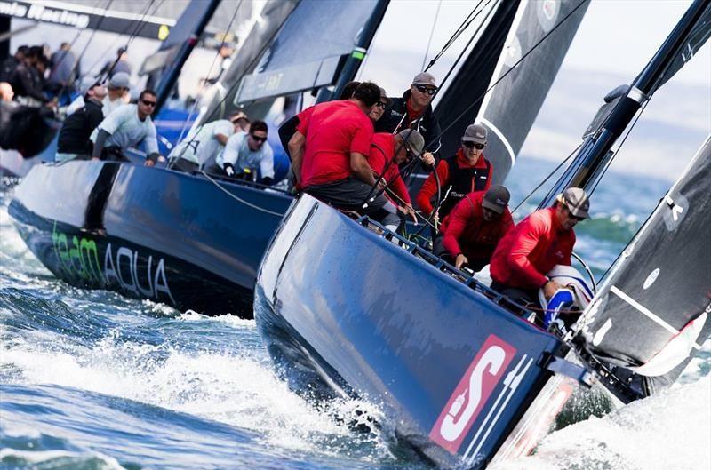 Day 2 of the RC44 Marstrand World Championship photo copyright Pedro Martinez / Martinez Studio taken at  and featuring the RC44 class