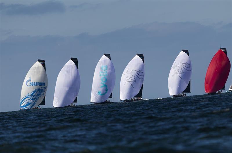 Day 2 of the RC44 Marstrand World Championship photo copyright Pedro Martinez / Martinez Studio taken at  and featuring the RC44 class