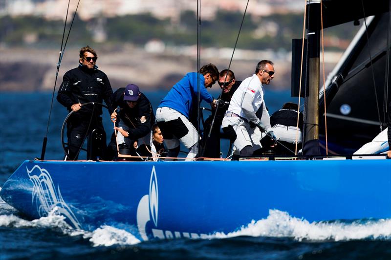 RC44 Cascais Cup day 2 photo copyright Pedro Martinez / Martinez Studio taken at  and featuring the RC44 class