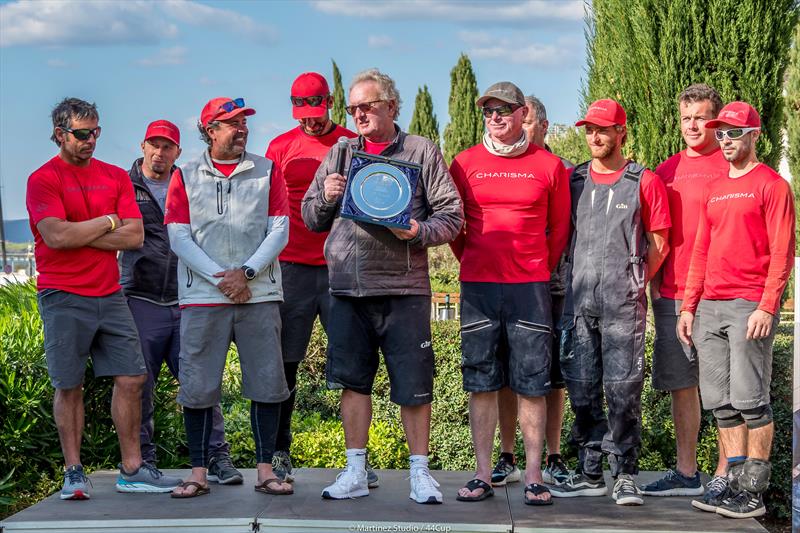 Charisma finish second at the 11th RC44 World Championship at Scarlino photo copyright Martinez Studio / RC44 Class taken at  and featuring the RC44 class