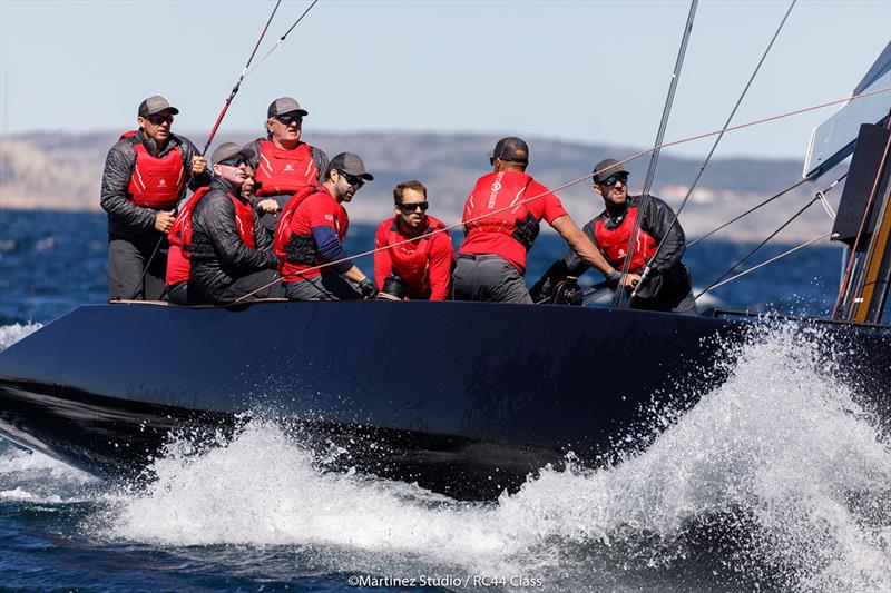 On form today was Nico Poons and his crew on Charisma - 2018 RC44 Marstrand Cup - Day 2 photo copyright MartinezStudio.es taken at  and featuring the RC44 class