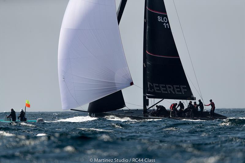 Team CEEREF take second place at the 2018 RC44 World Championship - 2018 RC44 World Championship - photo © Pedro Martinez / Martinez Studio