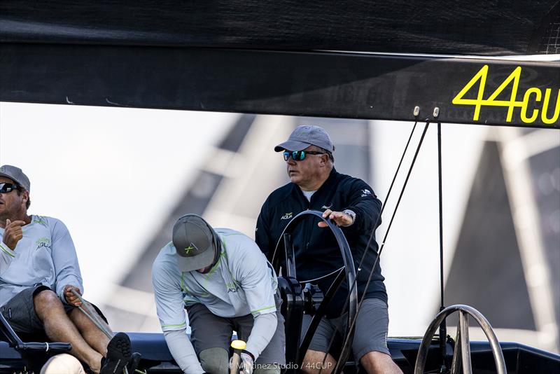 Chris Bake and Team Aqua showed a return to their old form today - 44Cup World Championship photo copyright Pedro Martinez / Martinez Studio taken at  and featuring the RC44 class