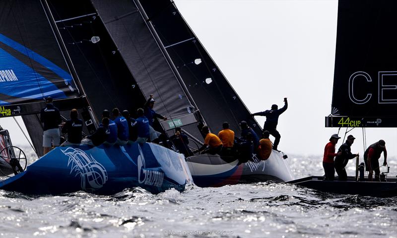 Devastating - Team CEEREF over early at the start of today's second race - 44Cup World Championship 2019 photo copyright Pedro Martinez / Martinez Studio taken at  and featuring the RC44 class