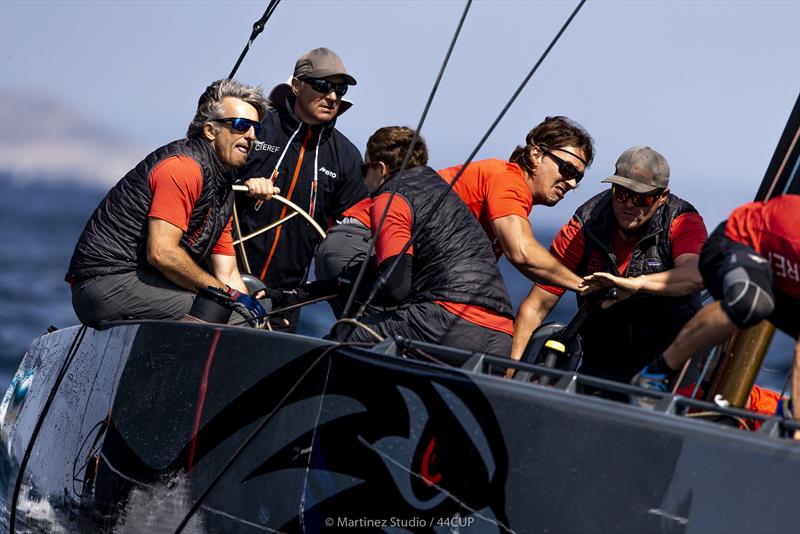 Igor Lah's Team CEEREF looked promising at the end of today's first race - 44Cup World Championship 2019 photo copyright Pedro Martinez / Martinez Studio taken at  and featuring the RC44 class