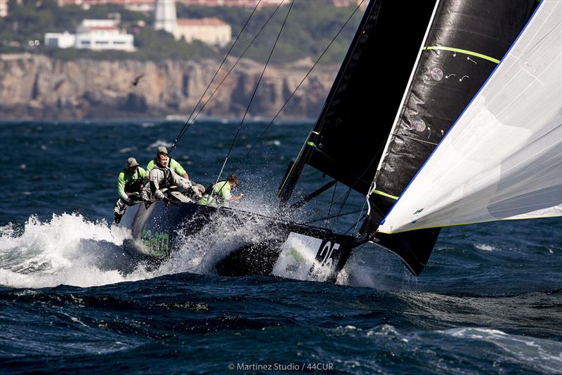 Team Aqua provided a masterclass of sailing in the big conditions - 44Cup Cascais photo copyright Pedro Martinez / Martinez Studio taken at Porto Montenegro Yacht Club and featuring the RC44 class
