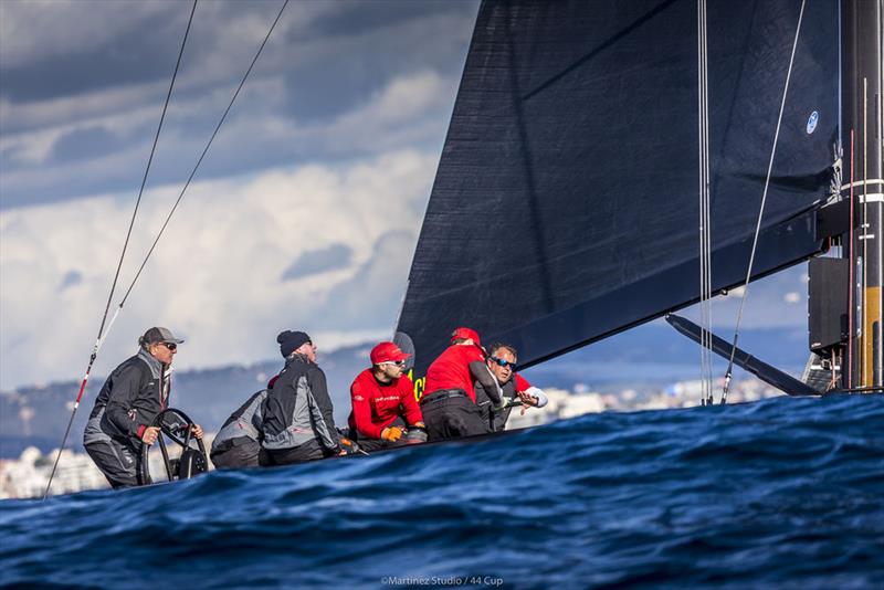 Hero of the day was Nico Poons and his Charisma team which won today's first two races - 2019 44Cup Palma photo copyright Martinez Studio / 44 Cup taken at  and featuring the RC44 class