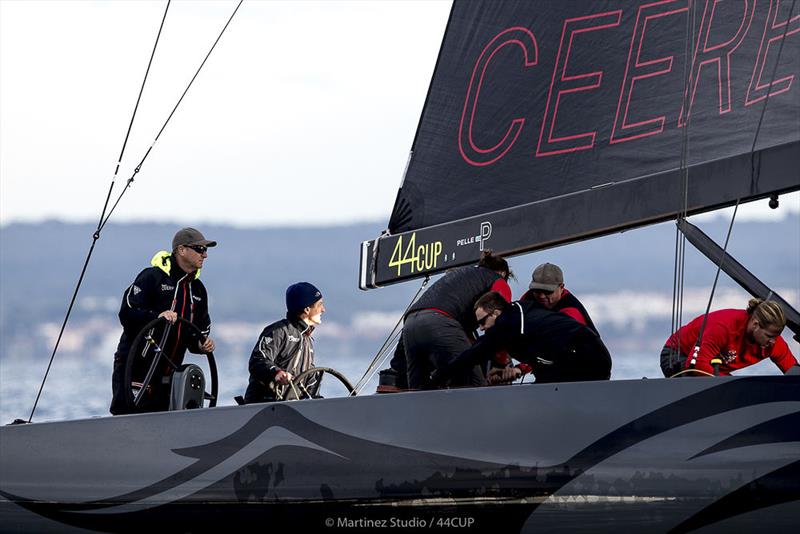 Boat of the day Igor Lah's Team CEEREF - 2019 44Cup Palma photo copyright Pedro Martinez / Martinez Studio taken at  and featuring the RC44 class