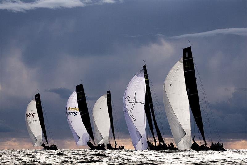 A light but sailable breeze filled in during the late afternoon - 2019 44Cup Palma - photo © Pedro Martinez / Martinez Studio