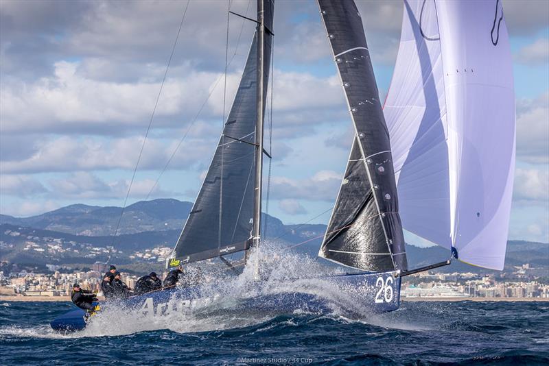 Artemis Racing enjoyed their third podium finish of the season - 2019 44Cup Palma photo copyright Martinez Studio / 44 Cup taken at  and featuring the RC44 class