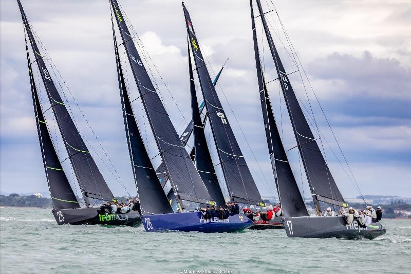 44Cup Cowes photo copyright Martinez Studio / RC44 Class taken at Royal Yacht Squadron and featuring the RC44 class