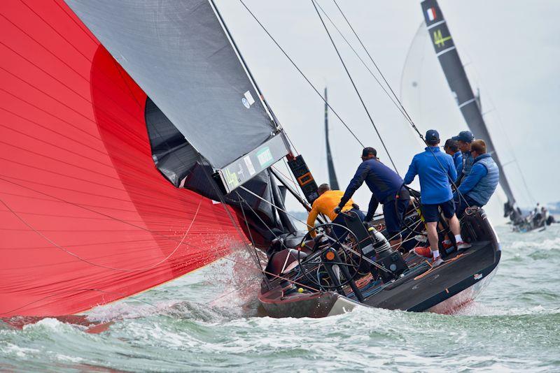 44Cup Cowes photo copyright Tom Hicks / www.solentaction.com taken at Royal Yacht Squadron and featuring the RC44 class