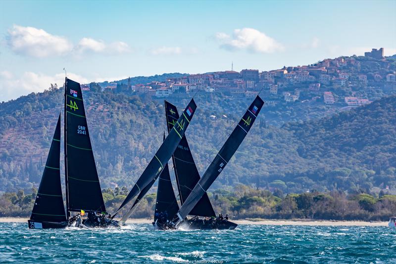 44Cup Scarlino World Championship photo copyright Martinez Studio / 44 Cup taken at Yacht Club Isole di Toscana and featuring the RC44 class