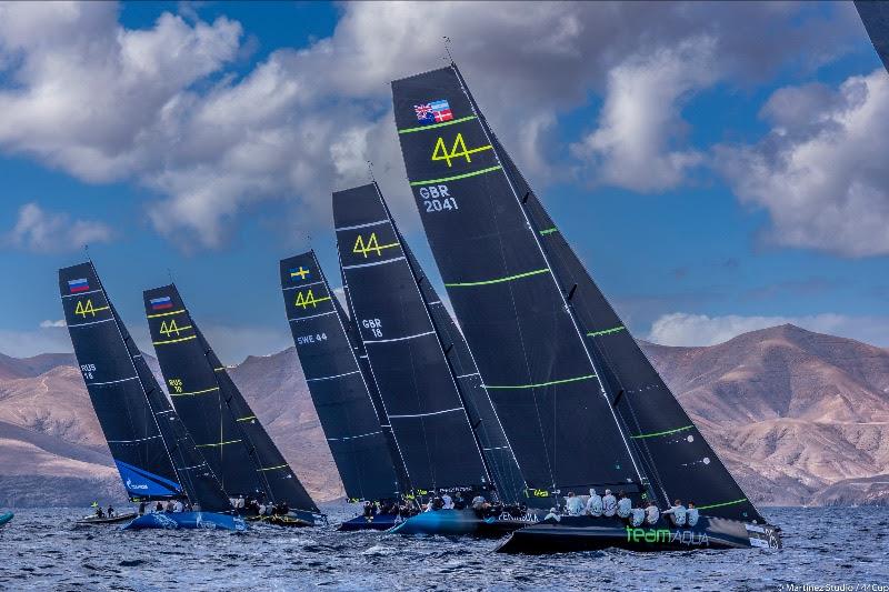 2021 44Cup  photo copyright Martinez Studio taken at  and featuring the RC44 class