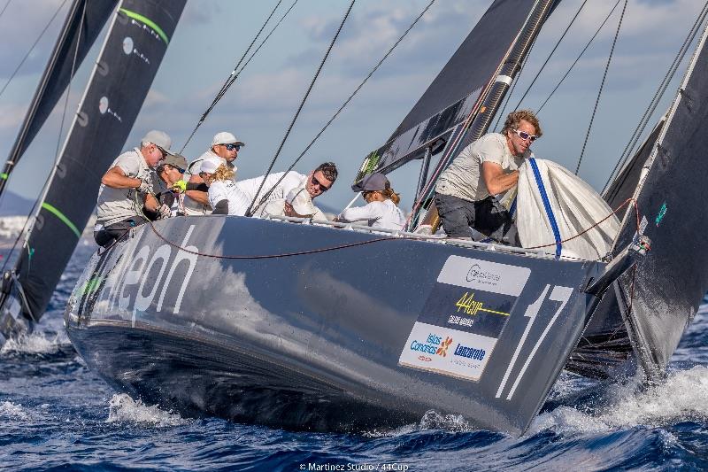 44Cup Calero Marinas Lanzarote - Day 2 photo copyright Martinez Studio  taken at  and featuring the RC44 class