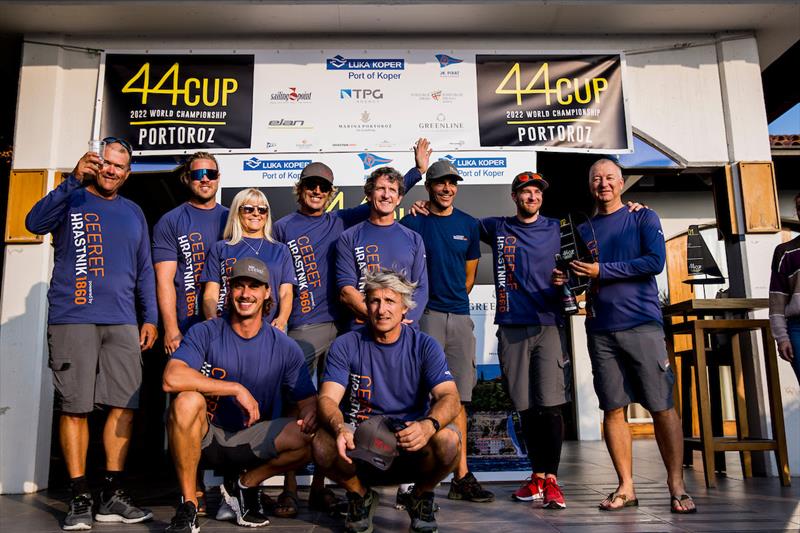 44 Cup World Championship Portoroz - Final day photo copyright Martinez Studio taken at  and featuring the RC44 class