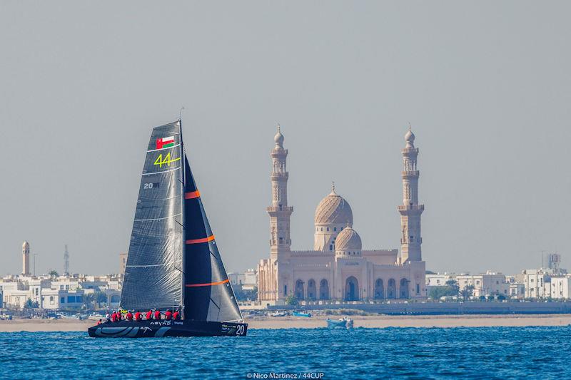 44Cup Oman Day 1 photo copyright Martinez Studio taken at Oman Sail and featuring the RC44 class