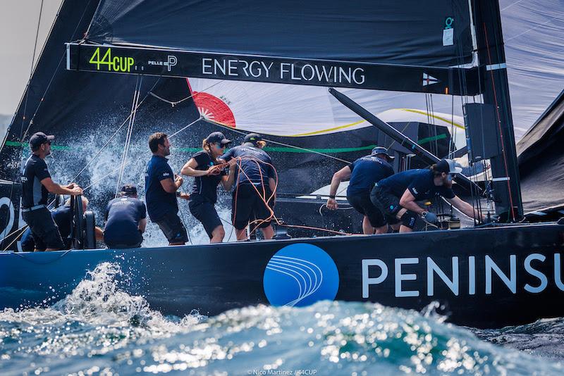 2023 44Cup Oman - Day 2 photo copyright Nico Martinez / MartinezStudio taken at  and featuring the RC44 class