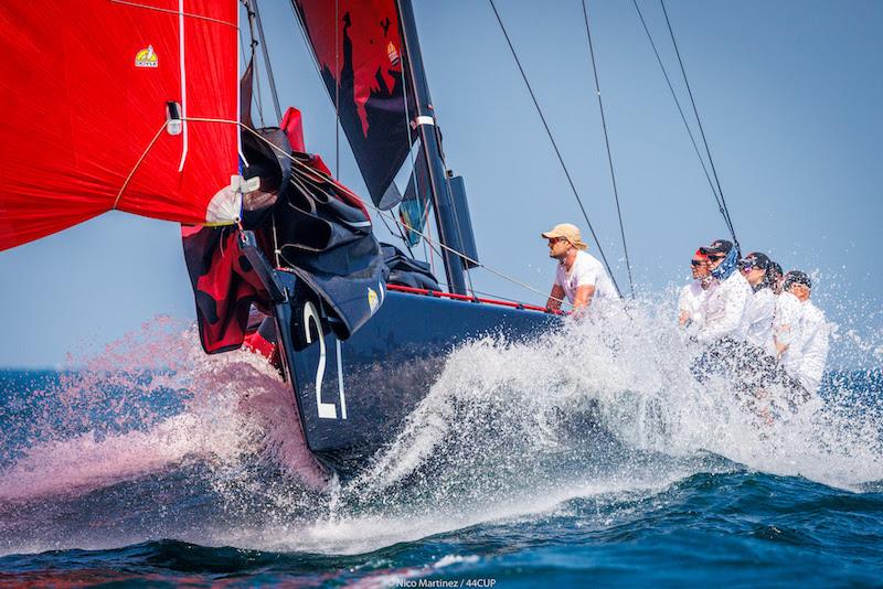 2023 44Cup Oman - Day 2 photo copyright Nico Martinez / MartinezStudio taken at  and featuring the RC44 class