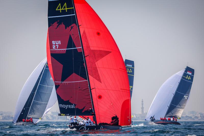 2023 44Cup Oman - Day 2 photo copyright Nico Martinez / MartinezStudio taken at  and featuring the RC44 class