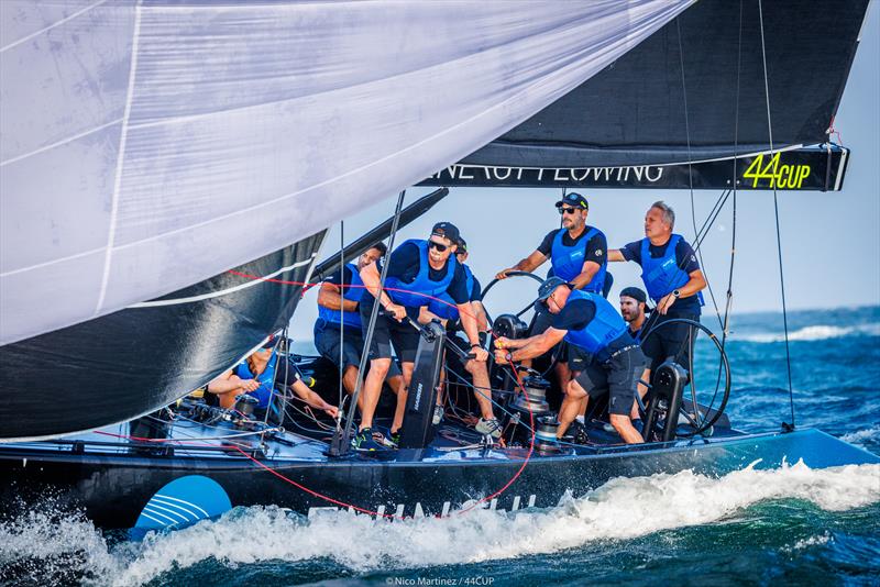 2023 44Cup Oman - Day 3 photo copyright Nico Martinez / MartinezStudio taken at  and featuring the RC44 class