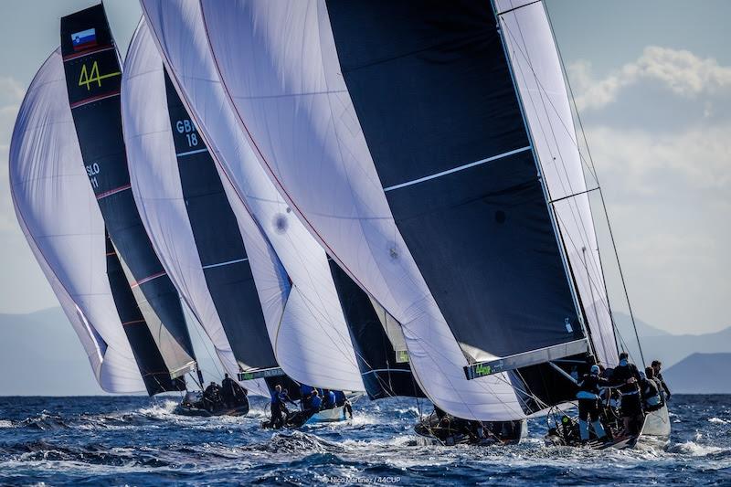44Cup Calero Marinas - Day 3 photo copyright Nico Martinez / 44Cup taken at  and featuring the RC44 class