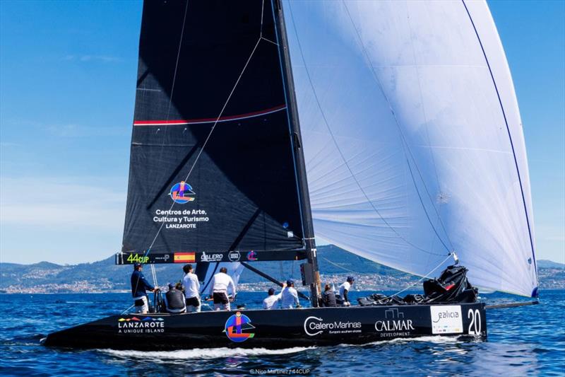 Calero Sailing Team on the first day of racing in Baiona, Galicia - photo © Nico Martinez / 44Cup