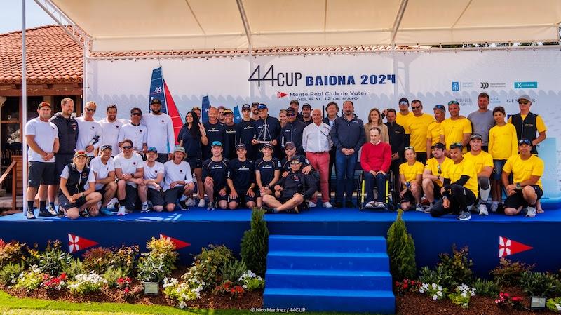 44Cup Baiona Podium - photo © Nico Martinez / 44Cup