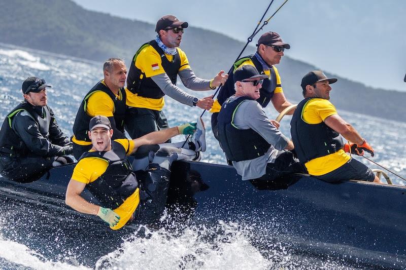 44Cup Nanny Cay 2025 photo copyright Nico Martinez taken at  and featuring the RC44 class
