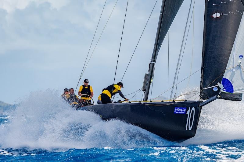 44Cup Nanny Cay 2025 Day 2 photo copyright Nico Martinez taken at  and featuring the RC44 class