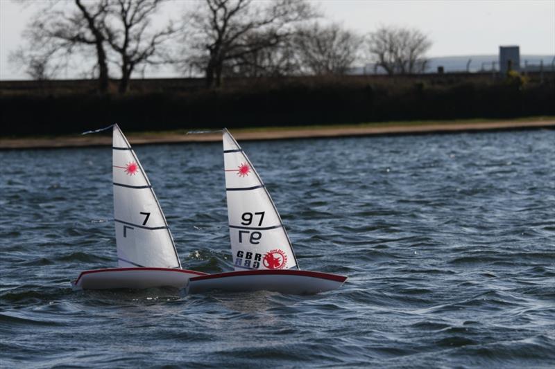 RC Laser TT at Poole photo copyright Mike Millard taken at Poole Radio Yacht Club and featuring the RC Laser class