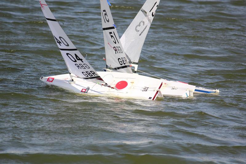 RC Laser TT at Medway photo copyright Leslie Willson taken at  and featuring the RC Laser class