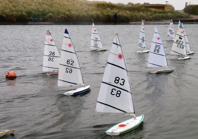 RC Laser Northern District Round 2 at Fleetwood photo copyright www.rclasers.com taken at Fleetwood Model Yacht Club and featuring the RC Laser class