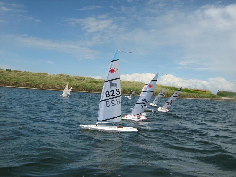 RC Laser Spring Series 4 at Fleetwood photo copyright Tony Wilson taken at Fleetwood Model Yacht Club and featuring the RC Laser class