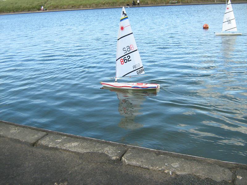 RC Laser Summer Series Round 5 at Fleetwood photo copyright Tony Wilson taken at Fleetwood Model Yacht Club and featuring the RC Laser class