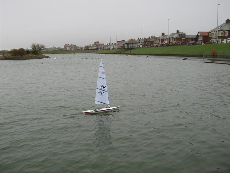RC Laser Spring Series Round 1 at Fleetwood photo copyright Tony Wilson taken at Fleetwood Model Yacht Club and featuring the RC Laser class