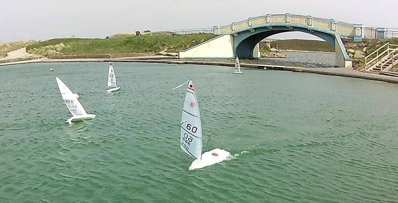 RC Laser Northern Series Round 2 photo copyright Ian Hawtin taken at Fleetwood Model Yacht Club and featuring the RC Laser class