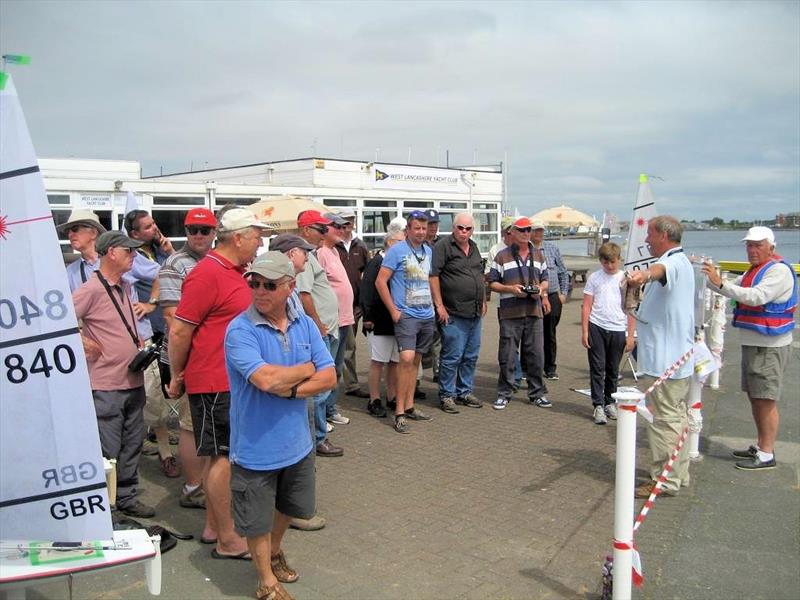 RC Laser National Championships at West Lancs photo copyright Dave Fowler taken at West Lancashire Yacht Club and featuring the RC Laser class