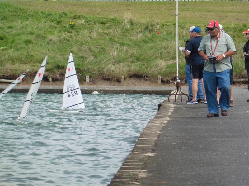 RC Laser Northern Summer Series and TT at Fleetwood photo copyright Peter Isles taken at Fleetwood Model Yacht Club and featuring the RC Laser class