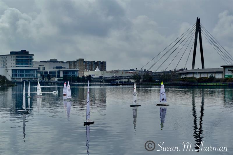 RC Laser National TT and Northern Series at West Lancs photo copyright Susan Sharman taken at West Lancashire Yacht Club and featuring the RC Laser class