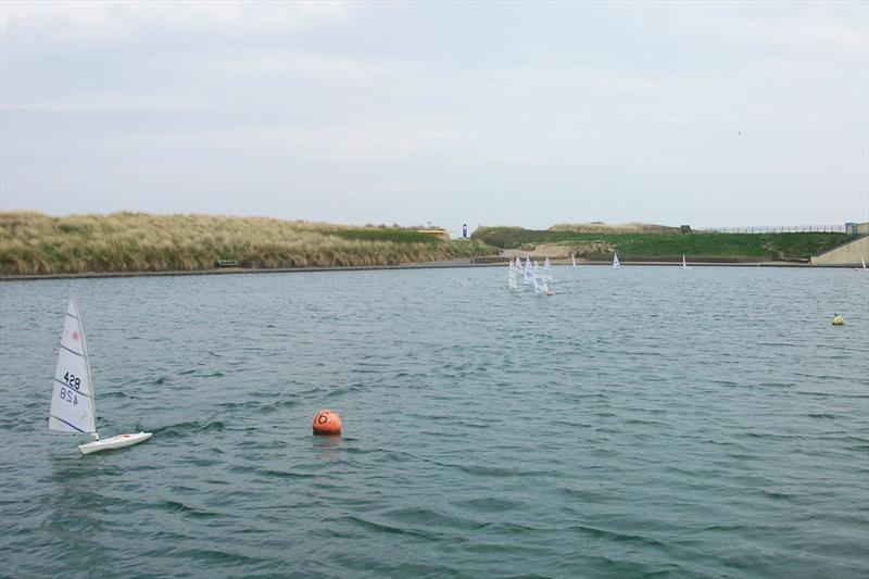 RC Laser Spring Series Round 3 at Fleetwood photo copyright Trevor Bell taken at Fleetwood Model Yacht Club and featuring the RC Laser class